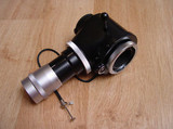 Wild Heerbrugg Microscope Camera, Shutter, & Tube Attachments