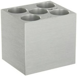 Labnet D1150-TALL Aluminum Dry Bath Block for AccuBlock Digital Dry Bath, Holds