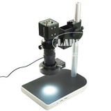 100X BNC AV TV Digital Industry Microscope Camera Set Kit C-Mount Lens LED Light