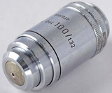 Leitz Wetzlar PL Apo Oel 100/1.32 170/0.17 Lab Microscope Objective Lens 100x