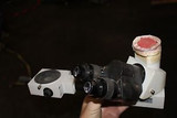MICROSCOPE HEAD WITH PARTS