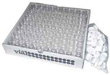 Low Background 20ml Glass Vials, 22mm Urea Caps, Polyethylene Liners, 500/CS