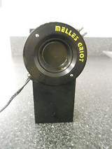 MELLES GRIOT 2000 07586 12V 25mm SHUTTER ON STAND WITH CONDENSER LENS