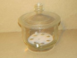 PYREX  12  DIAMETER / 12 TALL GLASS LAB DESSICATOR JAR