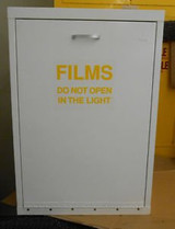 WHITE WOLF X-RAY FILM LOADING STORAGE BIN CABINET 12 X 22 1/2 X 32 1/2