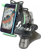 Carson Beginner 40X-400X Compound Student Microscope With Universal Smartphone