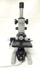 Bristoline Bristolscope Monocular Microscope - 4/10/40/100X Oil Great Condition!