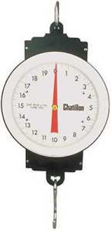 Chatillon Wh-050 Mechanical Hanging Scale,Dial,Steel