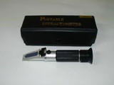 Brix Refractometer Hand-Held aluminum black refrectometer Ajanta Aei-334