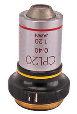 Olympus Tokyo CPL20 0.40 1.20 20x Phase Contrast Microscope Objective Lens