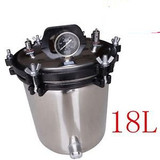 18L Steam Sterilizer AUTOCLAVE Stainless Steel Pressure Dental Commerical Unit F