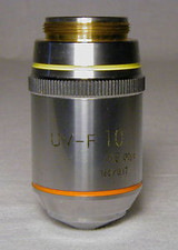 Nikon Microscope Objective- Uv-F 10X Glyc. Immersion, Exc. Condition.