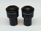 Pair Of Leitz Periplan 10X/18 Microscope Eyepieces, Pn 519750