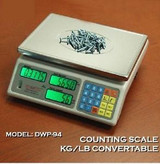 Digiweigh Counting Scale 3 Kg X 0.1 G / 13 X 0.0002 Lb, Platform 11 X 7.5,New