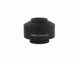 0.35X Fixed Parfocal C-Mount Adapter For Zeiss Trinocular Phototube Microscopes