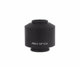 0.5X Fixed Parfocal C-Mount Adapter For Zeiss Trinocular Phototube Microscopes