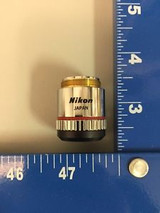 Nikon 4X/0.1 E Plan 160/-  Microscope Lens Great Condition