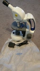 Swift M3600 M3700 Field Microscope Portible, Rechargeable