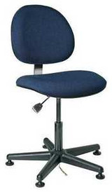 Bevco V800Smg Ergonomic Chair, Fabric, Navy