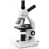 AmScope D120A-MS 40x-1600x Dual-View Compound Microscope with Mechanical Stage