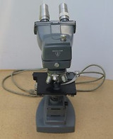 Bausch And Lomb Lab Stereo Microscope With 4 Objective Lenses Base And Light