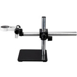 Amscope Bss-140-Fr Heavy-Duty Single Arm Boom Stand With 75Mm Focusing Rack