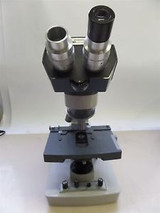 American Optical Ao One-Ten Illuminator 1130 Binocular Microscope As Is