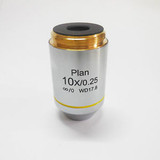 10X Plan Infinity Objective Lens For Olympus Infinity Metallurgical Microscope