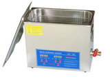 Digital Stainless Steel 6.5L Heated Ultrasonic Cleaner Heater With Timer 220V