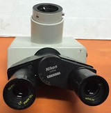 Nikon Trinocular Microscope Head With Cf Photo 10X Eyepiece