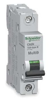 SCHNEIDER ELECTRIC MG24113 Circuit Breaker B Curve 1 Pole 4A