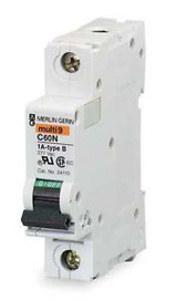 SCHNEIDER ELECTRIC MG24501 Circuit Breaker D Curve 1 Pole 2A