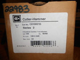 Cutler - Hammer TRANSFORMER 100VA 50/60HZ # C0100E1B