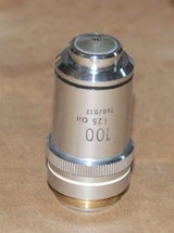 Nikon 100 1.25 Oil 160/0.17 Microscope Objective