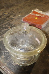 Glass Vacuum Desiccant Bell Jar 12 Diameter 8 Tall