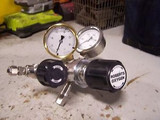 Controls Corp 4322331-27-320 Nitrogen Regulator Transfer Regulator W/ 2 Gauges