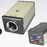 Hd Cmos Vga Industrial Lab C-Mount Microscope Camera + Usb Disk Video Recorder S