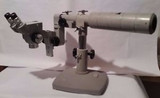 AO American Optical Spencer Microscope with 10X WF & Boom Stand