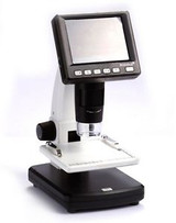 Lcd Digital Microscope 5 Mp Led Rechargeable Usb Science Lab 500X