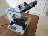 Microscope Reichert Microstar IV Model: 410 Lab  Mechanical stage 2 objectives