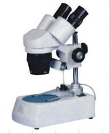 Binocular Stereo Microscope w Top Bottom Pole Type Light 3