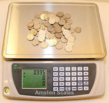 Digital Counting Parts Coin Scale 110 X .005 Lb 50 Kg X 2 Gram Inventory Paper