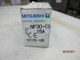 New Mitsubishi NF30-CS 2P 15A Circuit Breaker