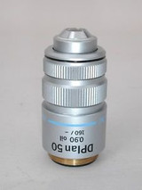 Olympus Microscope Objective, DPlan 50x Oil Iris