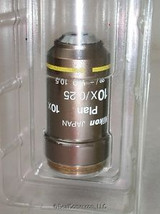 Nikon Microscope Objective, Plan 10x