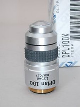 Olympus Microscope Objective, DPlan 100x Oil Never Used