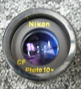 NIKON CF PHOTO LENS  10X  VERY NICE  (Note: Ask if 5X is needed)