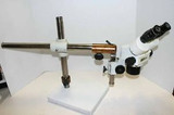 Scienscope Stereozoom Microscope 7-45X boom stand