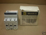 1 NIB SQUARE D MG24471 C60N SUPPLEMENTARY PROTECTOR 24471 32 AMP C CURVE 3P