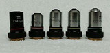 Olympus M Plan 5, 10, 20, 40, 100 Microscope Lens Lot - Used